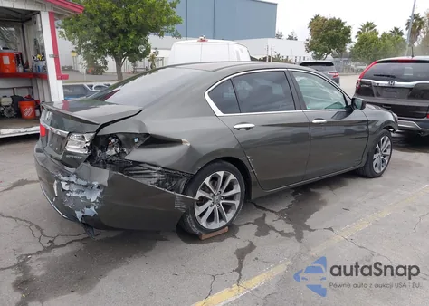2013 Honda Accord Sport from USA, damaged, VIN 1HGCR2F54DA277219